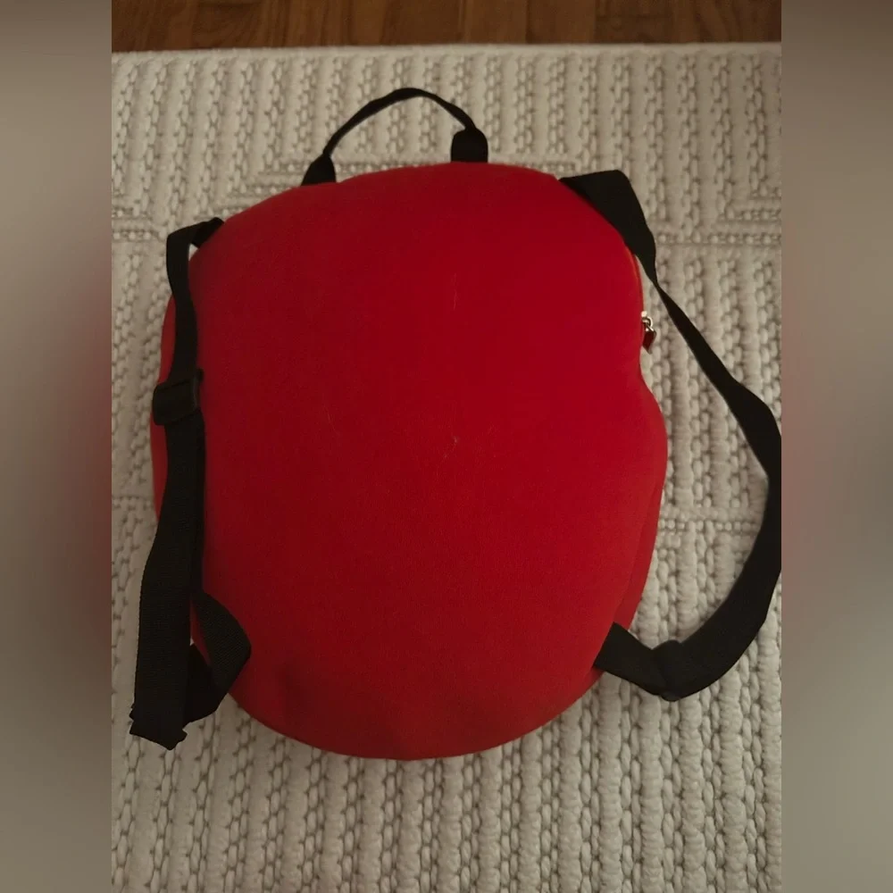 Marvel Red White Black Spiderman Plush Backpack Back Pack